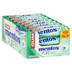 Mentos Pure Fresh Bubble Fresh Flavour, Sugar Free Chewing Gum With Xylitol - 24 x 8 Pieces