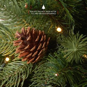 VeryMerry 6FT Pre-Lit Christmas Tree – Artificial Holiday Decor