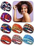 WILLBOND 8 Pieces African Headband 