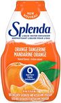 SPLENDA Liquid Water Enhancer Drops, Orange Tangerine Flavor, Sugar Free, Concentrated Drink Mix, 92mL Bottle (Pack of 1)