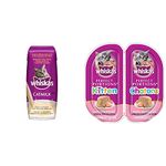 Whiskas Catmilk - 200ml (24 Pack) & Perfect Portions Kitten Wet Cat Food Paté - Chicken Entrée 75g (24Pack)