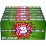 Bubblicious Watermelon Gum, 18 Packs of 5 Pieces (90 Total Pieces)