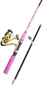 BISONBERG Tournament Quality Spinning Fishing Rod Set With Reel 210Cm