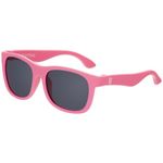 Babiators Original Navigators - Think Pink Sunglasses with UV Protection/Protect Eyes from Glare/UV, Look Fashionable/Ideal for Outdoors, Sports & Everyday Wear, Kids Aged 3-5Y