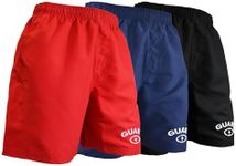 Adoretex Men's Guard 18" Swim Board Shorts Swim Trunks Mesh Liner, Navy, Small