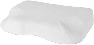 CPAP Pillow for Side Sleepers Stomach Sleepers, Contour Side Sleep Therapy Memory Foam Pillow Supporting Hose and Mask,Reduce Air Leaks & Mask Pressure