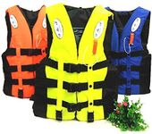 TRAY Safety Life Jacket for Swimming Superlite Vest Weight Capacity Upto 120 kg-Multi Color