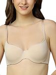 Triumph International Women's Polyamide Wired Casual Push Up Bra (123I321_Beige_32C)