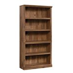 Sauder 5 Tier Book Shelf Wooden Bookcase Multipurpose Bookshelf for Home Office, Living Room, in Vintage Oak