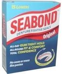 THREE PACKS of Seabond Denture Fixative Lowers by Seabond
