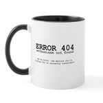 CafePress 404 Enthusiasm Mug 11 oz (325 ml) Ceramic Coffee Mug