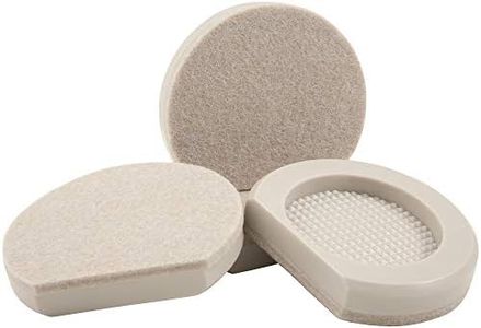 SoftTouch 4703595N 3 Inch Slider Pad Move Heavy Appliances Effortlessly, 3", Beige