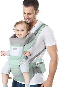 YSSKTC Baby Carrier Ergonomic Infant Carrier with Hip Seat Kangaroo Bag Soft Baby Carrier Newborn to Toddler 7-66lbs Front and Back Baby Holder Carrier for Men Dad Mom