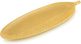 Hanobe Leaf Wooden Decorative Tray: