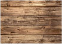 WOLADA 7x5FT Rustic Wood Wall Backdrop Natural Brown Wooden Board Photography Background Baby Shower Birthday Party Cake Table Decoration Banner Backdrops Photo Booth Prop 11839