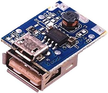 INVENTO 1pcs 5V Step-Up Power Module Lithium ion Battery Charging Board Boost Converter USB for DIY Power Bank Circuit Charger