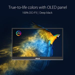 ASUS ZenScreen OLED 16" Portable Monitor – FHD, 1ms, HDR10, USB-C, Mini HDMI