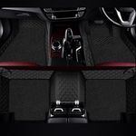 AutoZing 7D Premium Custom Fitted Car Mats for Honda Civic Launching to 2019 - Black Black