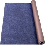 Grefinity Marine Carpet,6 FT x 14 FT Deep Blue Indoor Outdoor Carpet 0.2" Thick Boat Carpet with Water-Proof TPE Backing, Non-Slide Outdoor Marine Carpet Roll for Home, Patio, Porch, Deck