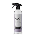 Miniml Eco Antibacterial Spray Surface Cleaner 750ml - French Lavender Scented Multi Purpose Anti-Bac Disinfectant Cleaning Product - Natural Plant Based Vegan Formula & Cruelty Free