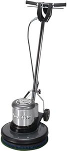 Powr-Flite 6204358 Floor Machine 1.5Hp - 17 in. All Metal Construction with Non-Marking Bumper and Wheels