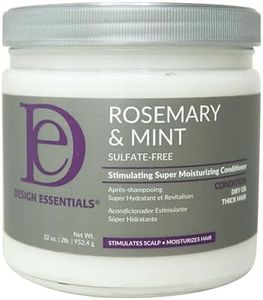 Design Essentials Rosemary & Mint Stimulating Super Moisturizing Conditioner, 32 Ounce Container,900 ml