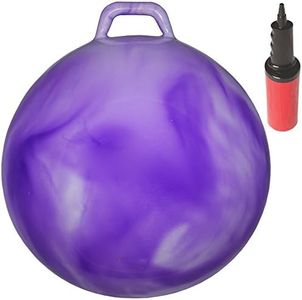 WALIKI Hopper Ball for Teenagers | Hippity Hop | Jumping Hopping Ball | Relay Races | Purple 22"