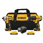 DEWALT - 20V MAX Power Tool Combo Kit, Cordless Power Tool Set, 2 Tools with 2 Batteries and Charger Included (DCK277D2)