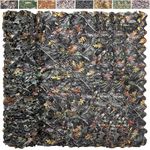 Yeacool Large Camo Netting Camouflage Netting Bulk Roll for Hunting Blind Car Cover Dinosaur Party Decoration Birthday Theme Sunshade (Oak Leaf, 65.6ftx4.9ft, 20m*1.5m)