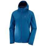 Salomon LC1080300 Polyester Essential Jacket, XS (Blue)