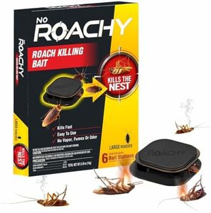 Anti Roach Gel - Cockroach Killer | Kitchen Safe | Odourless | Fast Action, Indoor Insect & Pest Control, Natural Cockroach Killer Gel for Home Strong, Cockroach Gel (6 BAIT STATION)