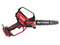 Mini Chainsaw for Milwaukee M18 Battery, Auto-Oiler, 8-Inch Brushless Cordless Pruning Chainsaws, Battery Powered Mini Chain Saw for Wood Cutting, Tree Trimming (only Tool)
