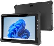 iEdge T10W-2D Rugged Windows Tablet, 10.1" Durable Industrial Tablet with Scan, N5100, 8GB+128GB, 4G LTE, GPS, BT5.0 Wi-Fi,Water-Proof, 700nit Sunlight Readable for Outdoor, Enterprise Work, Vehicle