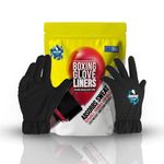 Boxing Glove Liners, Absorb Sweat Before It Touches Your Boxing Gloves, Machine Washable and Reusable, Keep Gloves Clean and Fresh, Lightweight and Comfortable, No More Boxing Glove Stink