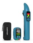 DURFICST Circuit Breaker Finder with Dual LCD Display, GFCI Outlet Tester, 200-260V NCV Electrical Circuit Tracer Tool with Buzzer Alarm for Home/Workshop, Includes Carrying Case