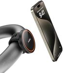 A2C Gym Fitness Phone Mount for MagSafe - 17 N52 Strong Magnets Stable and Secure Phone Mount with Adjustable Strap, Compatible with Gym Equipment, Stroller, Shopping Cart, Exercise Bikes