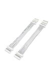 Light Solutions 0.16 Ft Extension Cable for Hue Lightstrip V4 Lighting - LED Strip LED Lighting - Extension Cable Power - in White (Pack of 2)