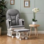 Obaby Reclining Glider Chair & Stoo