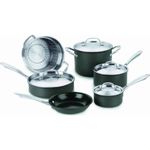 Cuisinart GG-10 GreenGourmet Hard-Anodized Nonstick 10-Piece Cookware Set