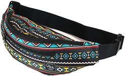 Vibe Fanny Pack for Women and Men Cute Fashion - Waist Pack Belt Bum Bag Purse for Festival Rave Travel (Tribal)