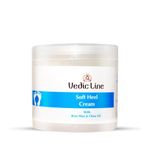 Vedicline Soft Heel Cream Repair Rough and Cracked Heel with Neem Seed Oil, Clove Leaf Oil and Menthol Keeps Skin Hydrated, Supple and Smooth, 100ml
