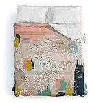 Deny Designs Cotton Duvet, Marta Barragan Camarasa Abstract 01, King