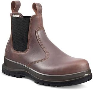 Carhartt, Carter Rugged Flex S3 Chelsea Chaussures de sécurité pour homme, marron foncé, 46 EU
