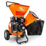 SuperHandy Wood Chipper Shredder Mulcher Ultra Heavy Duty 7HP 3 in 1 Multi-Function 3" Inch Max Capacity