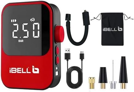 iBell PT17-93 Portable Battery-Powered Tyre Inflator