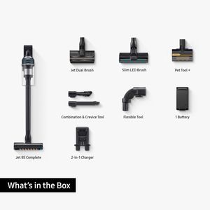 Samsung Jet 85 Cordless Stick Vacuum Cleaner – Lightweight, Powerful