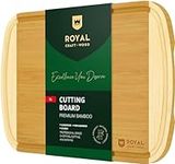 Bamboo Cutting Boards for Kitchen, 