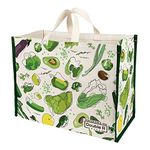 DOUBLE R BAGS Big Heavy Duty Large Eco Cotton Canvas Cloth Grocery Shopping Bag for Men Ladies Vegetable Milk Fruits with Hand Carry Handle Lunch Box Jhola Tote Bags.