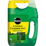 Miracle-Gro 121187 EverGreen Complete 4-in-1 Spreader, Lawn Food, Weed & Moss Control, 80 m2, Yellow