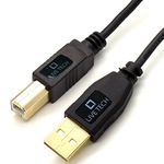 Live Tech 6-Feet USB 2.0 A Male to B Male 28/24AWG High Speed Printer Cable (Gold Plated) (PC)